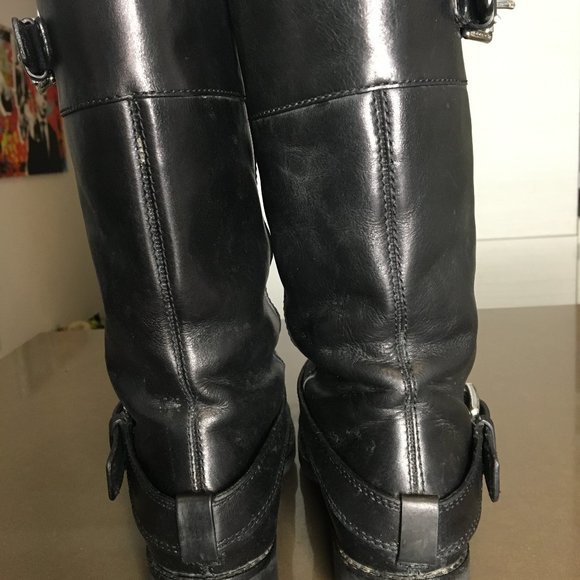 COACH MOTO BOOTS - Picture 3 of 4